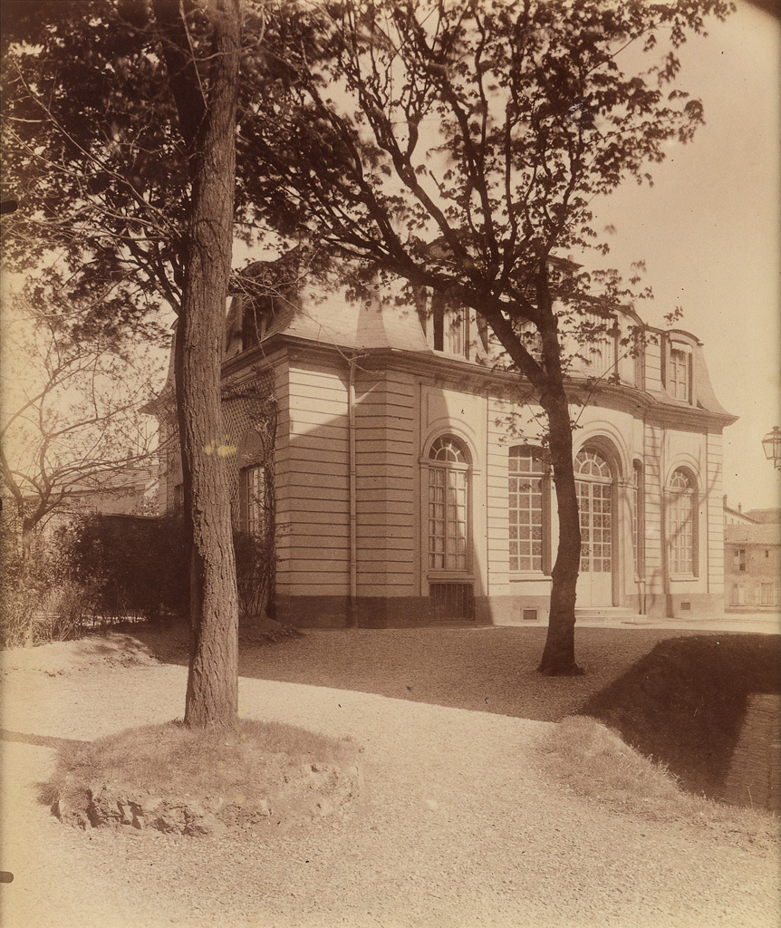 EUGÈNE ATGET (1857-1927) Rue de Bagnolet 148 (charonne) Ancien Pavillon de chasse de Philippe egalité.